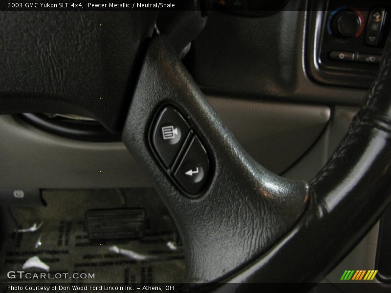 Pewter Metallic / Neutral/Shale 2003 GMC Yukon SLT 4x4