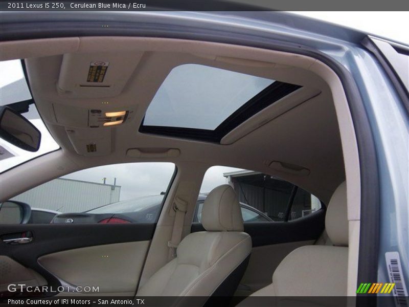 Cerulean Blue Mica / Ecru 2011 Lexus IS 250