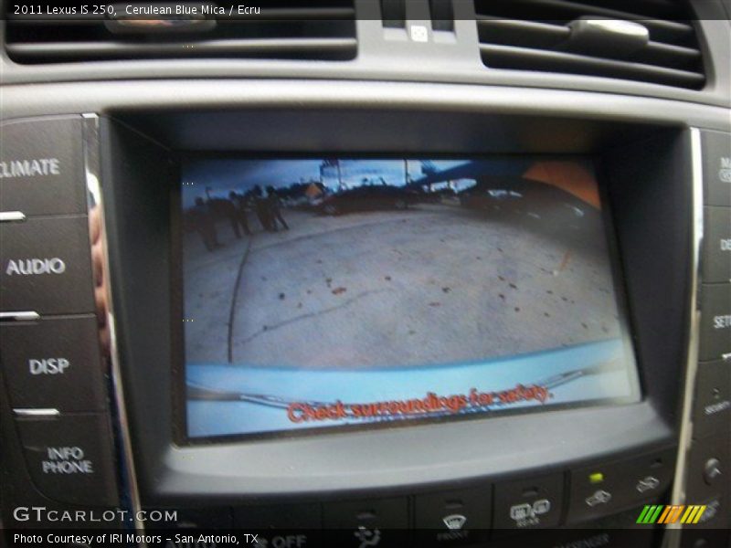 Cerulean Blue Mica / Ecru 2011 Lexus IS 250