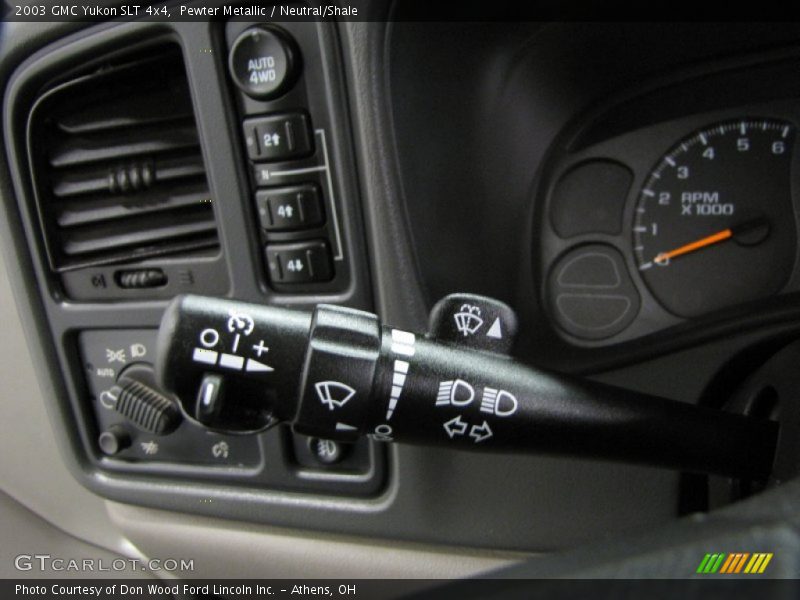 Pewter Metallic / Neutral/Shale 2003 GMC Yukon SLT 4x4
