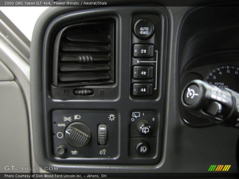 Pewter Metallic / Neutral/Shale 2003 GMC Yukon SLT 4x4