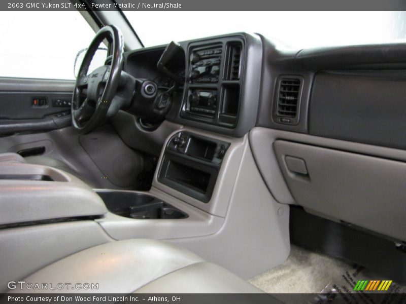 Pewter Metallic / Neutral/Shale 2003 GMC Yukon SLT 4x4