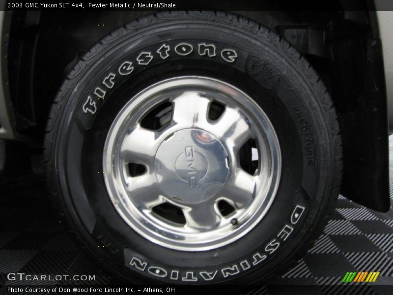 Pewter Metallic / Neutral/Shale 2003 GMC Yukon SLT 4x4
