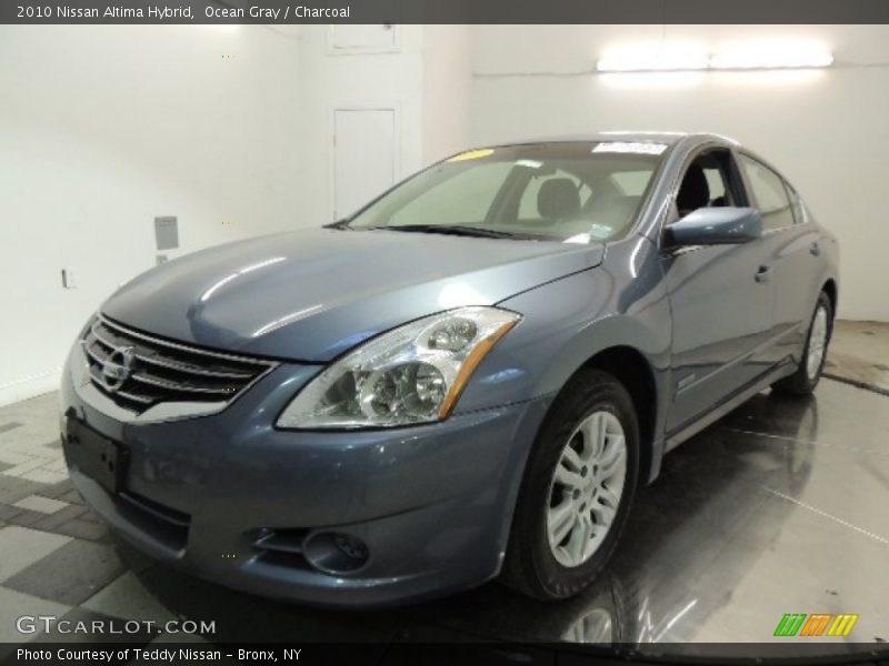 Ocean Gray / Charcoal 2010 Nissan Altima Hybrid