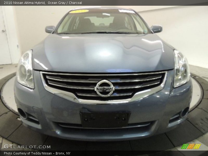 Ocean Gray / Charcoal 2010 Nissan Altima Hybrid