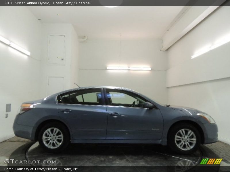 Ocean Gray / Charcoal 2010 Nissan Altima Hybrid