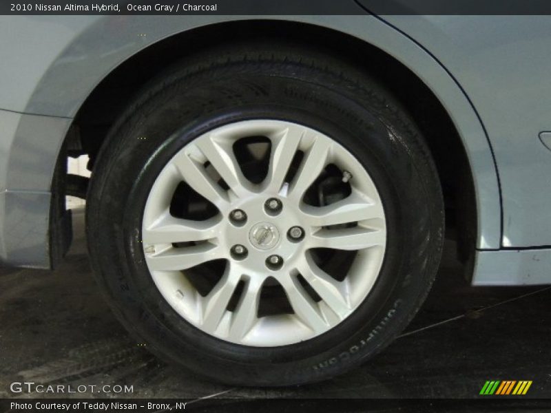 Ocean Gray / Charcoal 2010 Nissan Altima Hybrid