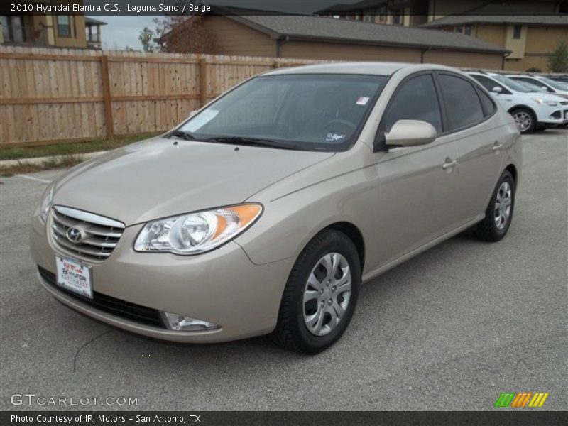 Laguna Sand / Beige 2010 Hyundai Elantra GLS