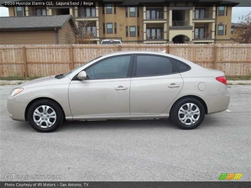Laguna Sand / Beige 2010 Hyundai Elantra GLS