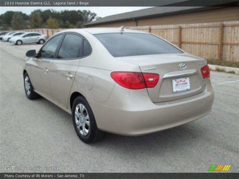 Laguna Sand / Beige 2010 Hyundai Elantra GLS