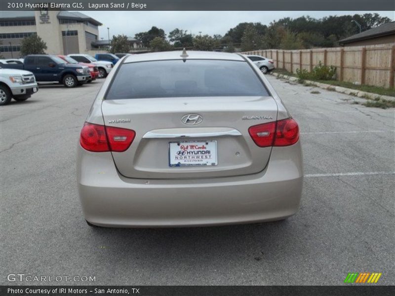 Laguna Sand / Beige 2010 Hyundai Elantra GLS