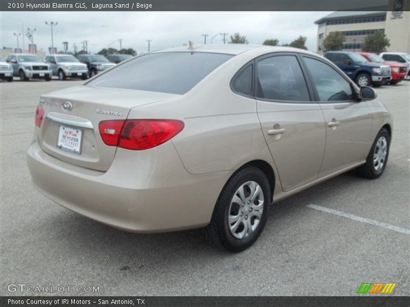 Laguna Sand / Beige 2010 Hyundai Elantra GLS