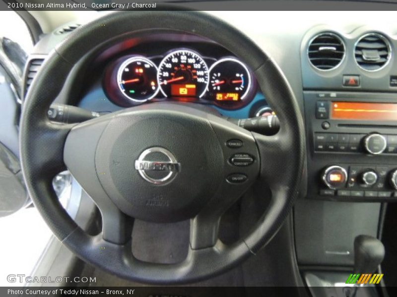 Ocean Gray / Charcoal 2010 Nissan Altima Hybrid