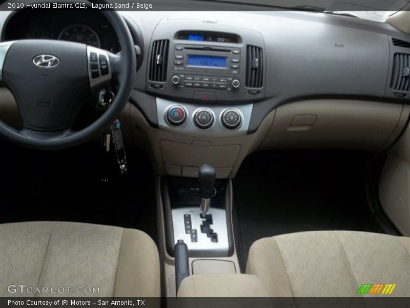 Laguna Sand / Beige 2010 Hyundai Elantra GLS