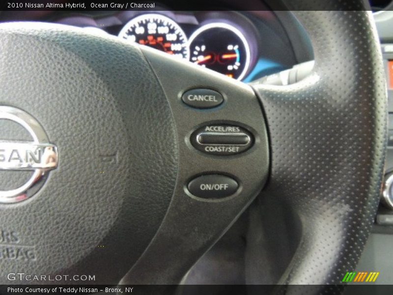 Ocean Gray / Charcoal 2010 Nissan Altima Hybrid
