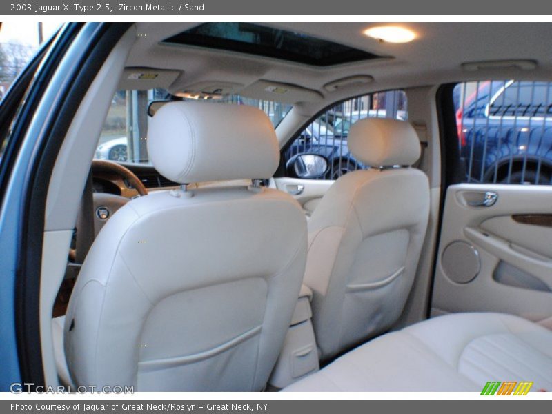 Zircon Metallic / Sand 2003 Jaguar X-Type 2.5