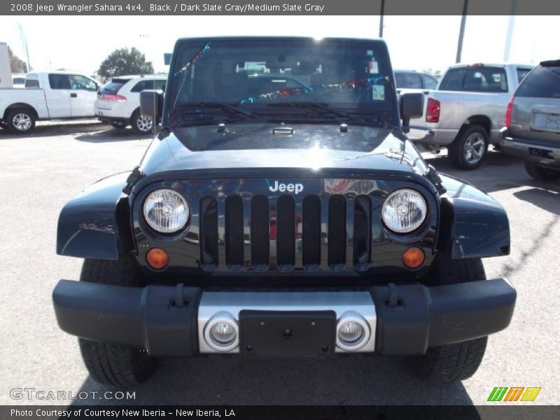 Black / Dark Slate Gray/Medium Slate Gray 2008 Jeep Wrangler Sahara 4x4