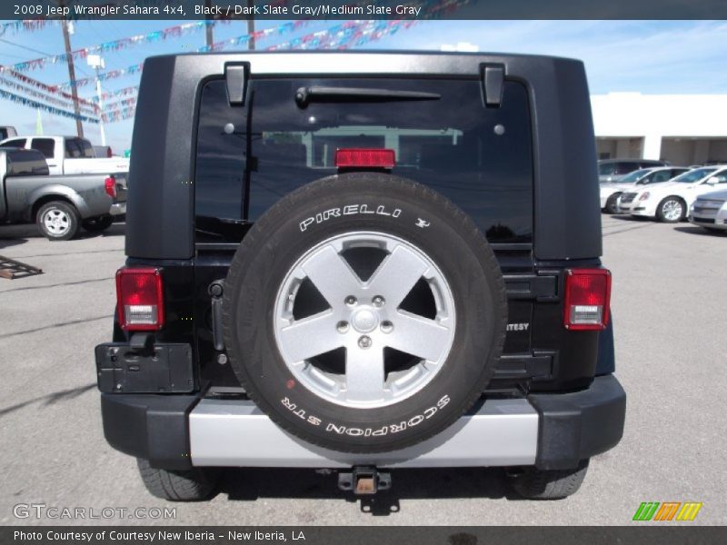 Black / Dark Slate Gray/Medium Slate Gray 2008 Jeep Wrangler Sahara 4x4