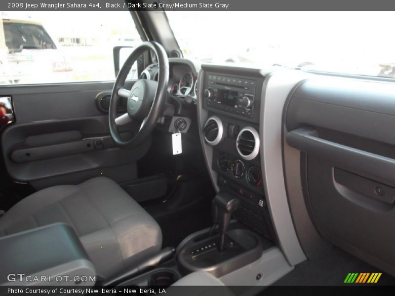 Black / Dark Slate Gray/Medium Slate Gray 2008 Jeep Wrangler Sahara 4x4