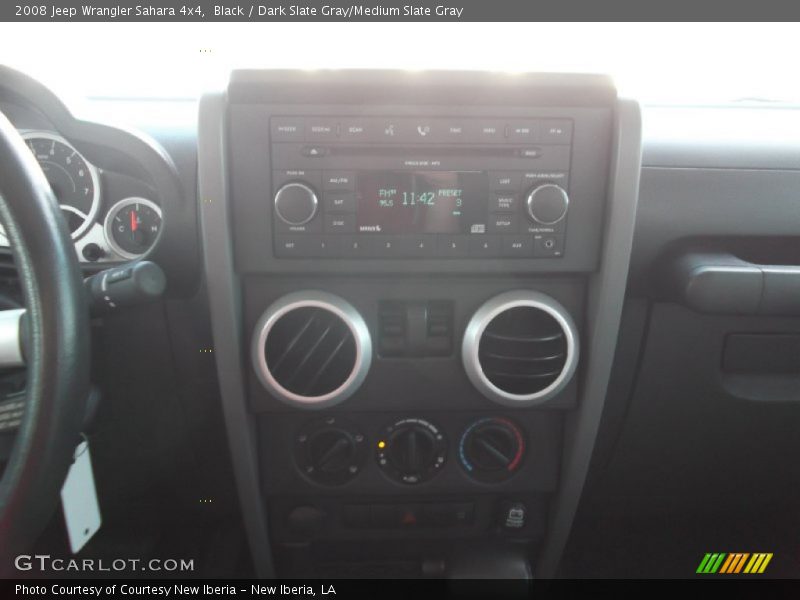 Black / Dark Slate Gray/Medium Slate Gray 2008 Jeep Wrangler Sahara 4x4