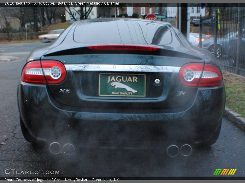 Botanical Green Metallic / Caramel 2010 Jaguar XK XKR Coupe