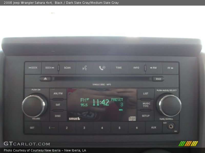 Black / Dark Slate Gray/Medium Slate Gray 2008 Jeep Wrangler Sahara 4x4