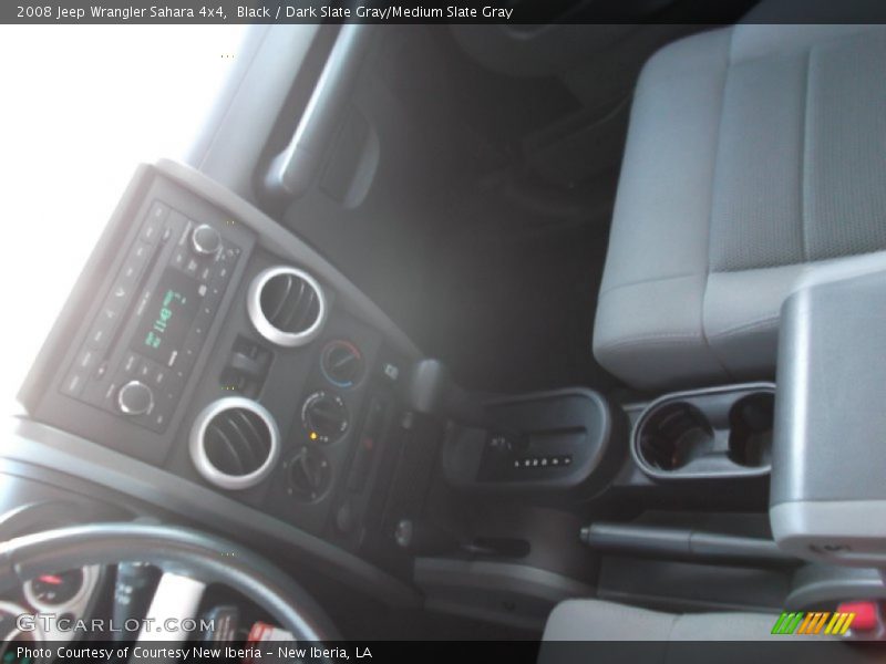 Black / Dark Slate Gray/Medium Slate Gray 2008 Jeep Wrangler Sahara 4x4
