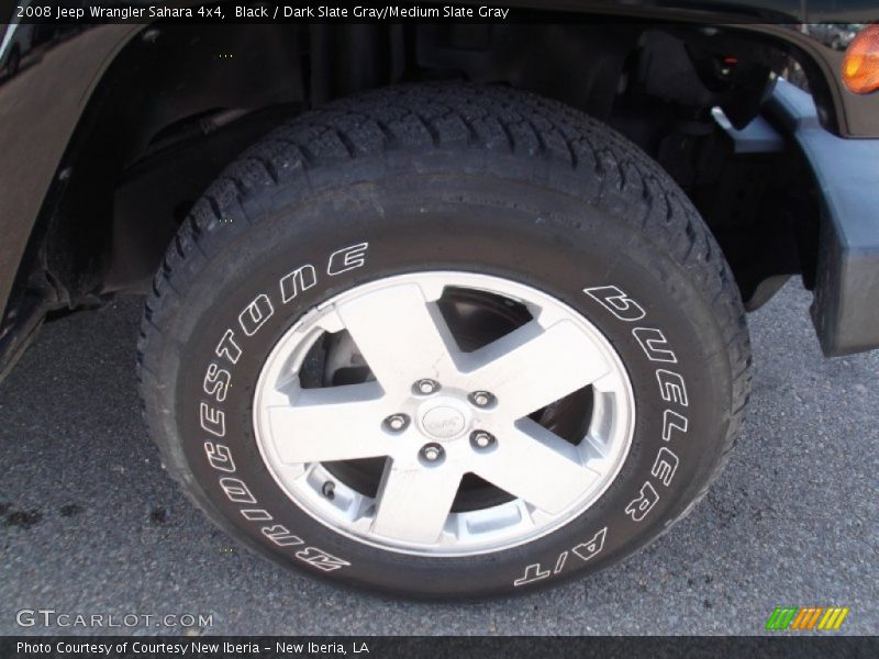 Black / Dark Slate Gray/Medium Slate Gray 2008 Jeep Wrangler Sahara 4x4