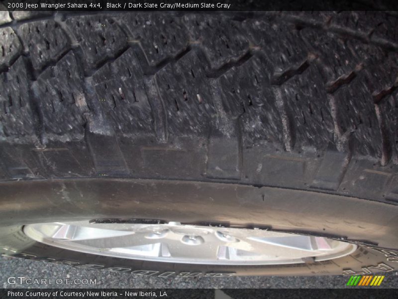 Black / Dark Slate Gray/Medium Slate Gray 2008 Jeep Wrangler Sahara 4x4