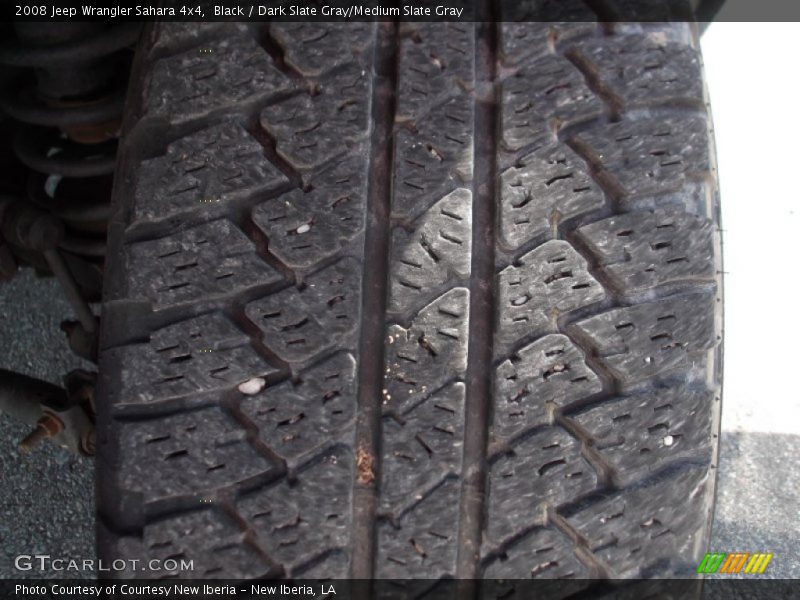 Black / Dark Slate Gray/Medium Slate Gray 2008 Jeep Wrangler Sahara 4x4