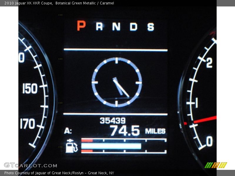 Botanical Green Metallic / Caramel 2010 Jaguar XK XKR Coupe