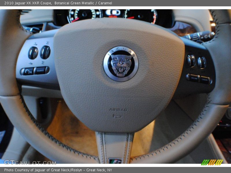 Botanical Green Metallic / Caramel 2010 Jaguar XK XKR Coupe