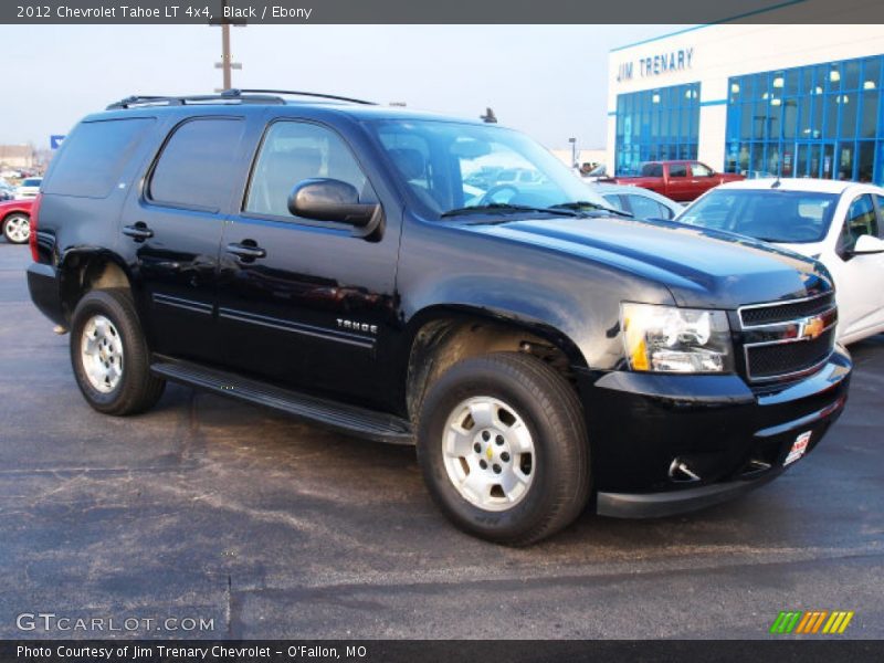 Black / Ebony 2012 Chevrolet Tahoe LT 4x4