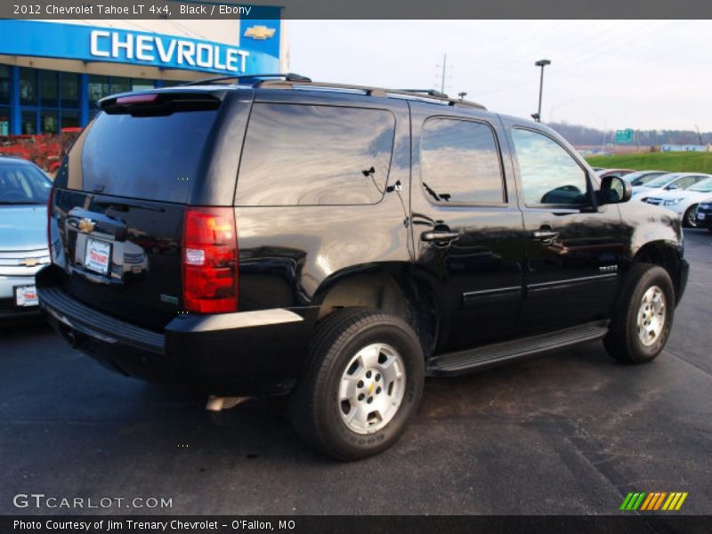 Black / Ebony 2012 Chevrolet Tahoe LT 4x4