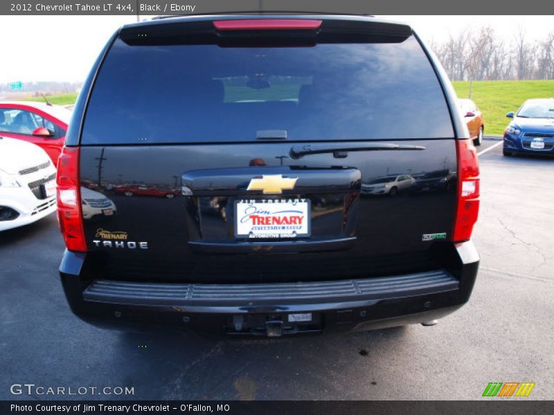 Black / Ebony 2012 Chevrolet Tahoe LT 4x4