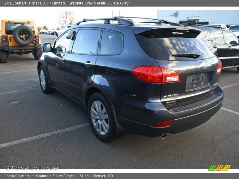 Graphite Gray Metallic / Slate Gray 2011 Subaru Tribeca 3.6R Limited