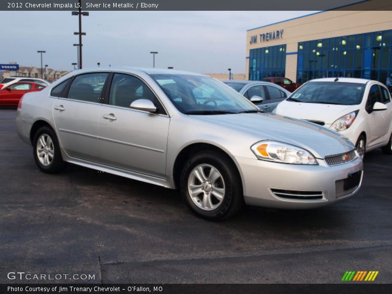 Silver Ice Metallic / Ebony 2012 Chevrolet Impala LS