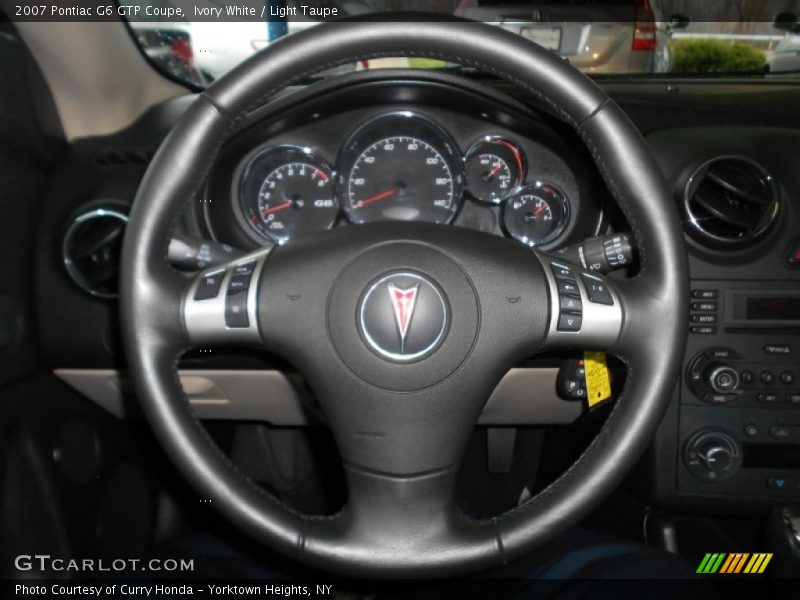 Ivory White / Light Taupe 2007 Pontiac G6 GTP Coupe