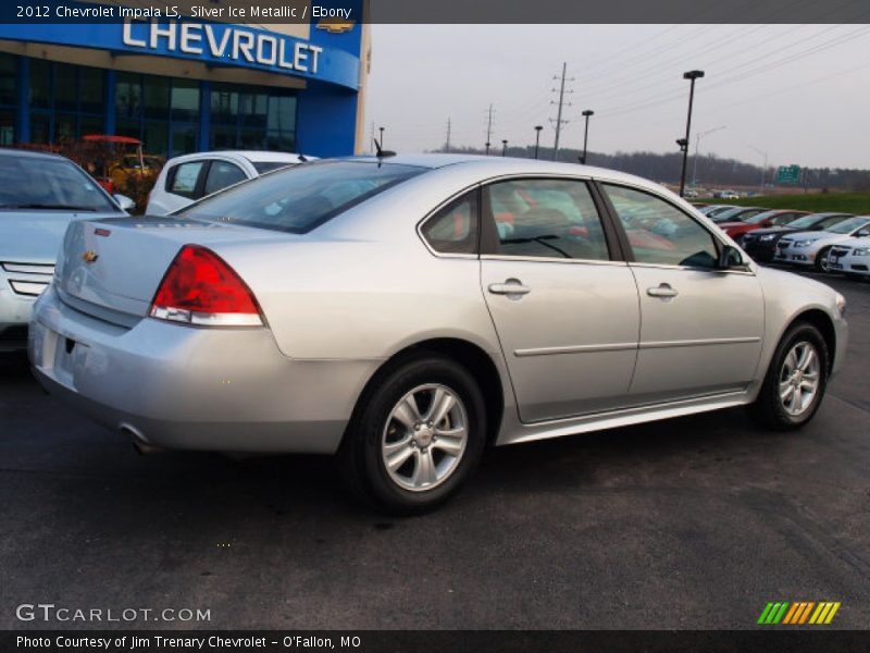 Silver Ice Metallic / Ebony 2012 Chevrolet Impala LS
