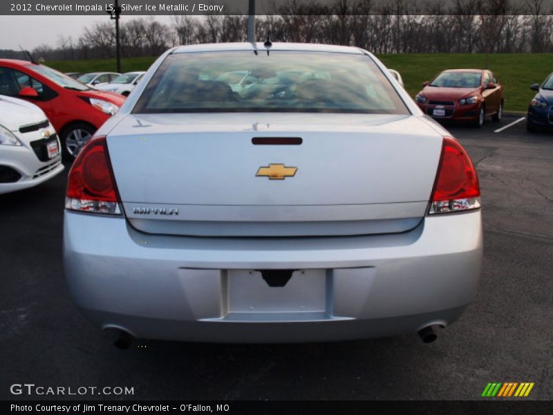 Silver Ice Metallic / Ebony 2012 Chevrolet Impala LS