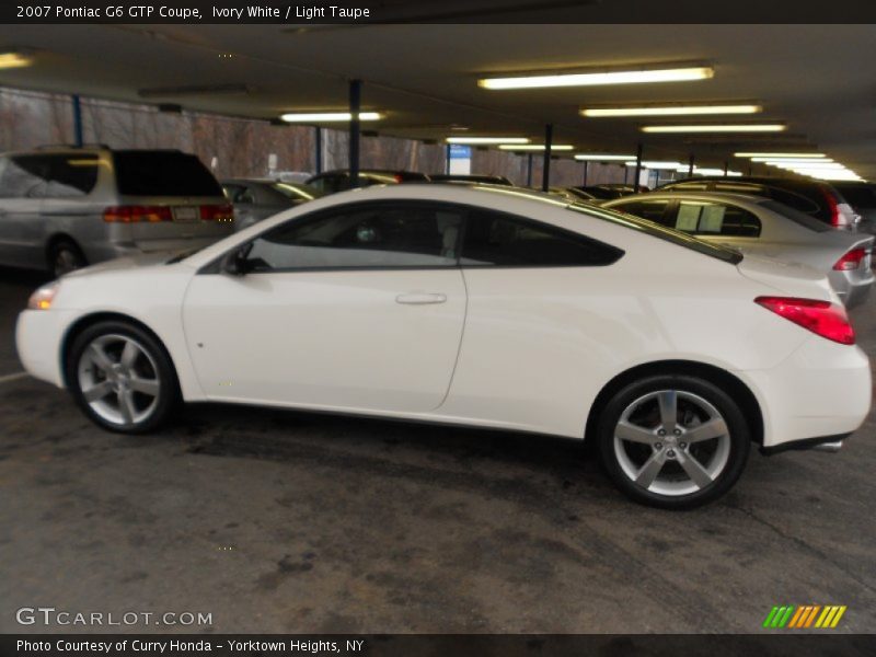 Ivory White / Light Taupe 2007 Pontiac G6 GTP Coupe