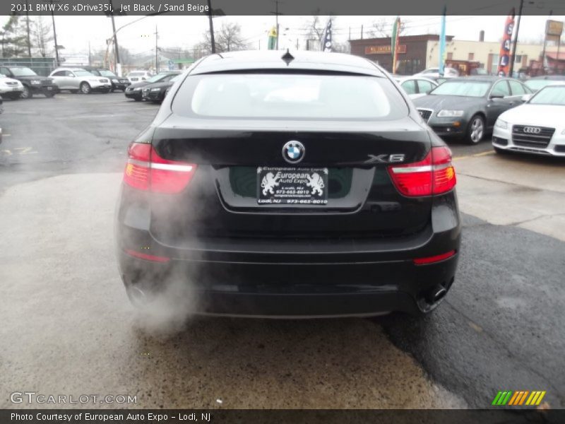 Jet Black / Sand Beige 2011 BMW X6 xDrive35i
