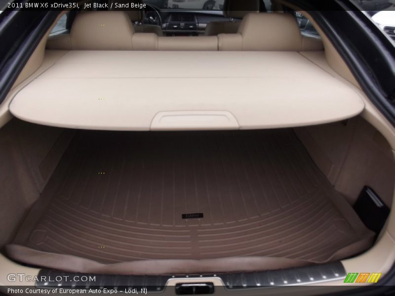 Jet Black / Sand Beige 2011 BMW X6 xDrive35i