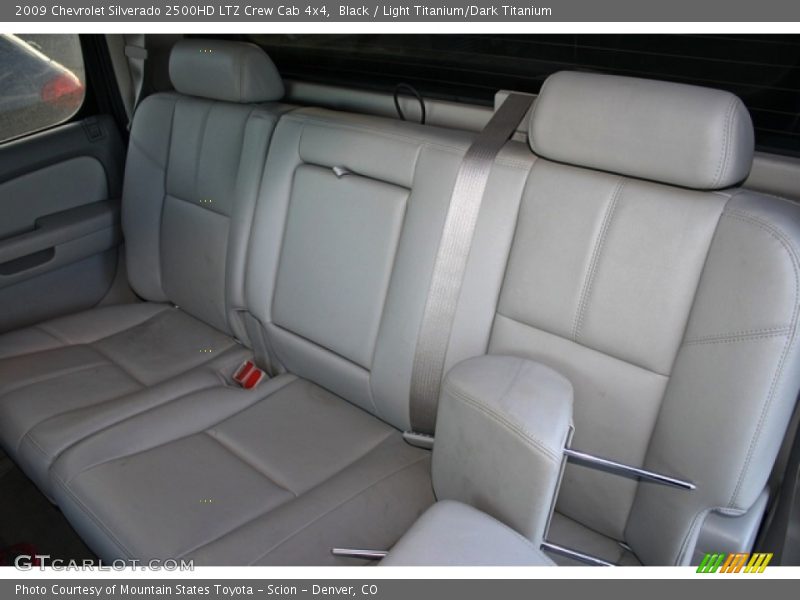 Black / Light Titanium/Dark Titanium 2009 Chevrolet Silverado 2500HD LTZ Crew Cab 4x4