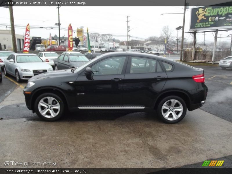 Jet Black / Sand Beige 2011 BMW X6 xDrive35i