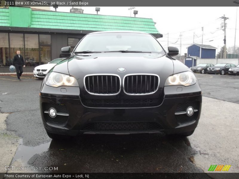 Jet Black / Sand Beige 2011 BMW X6 xDrive35i