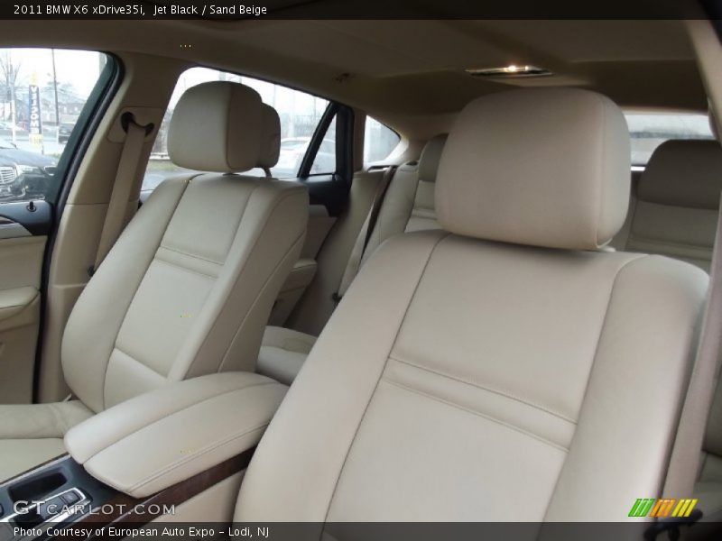 Jet Black / Sand Beige 2011 BMW X6 xDrive35i