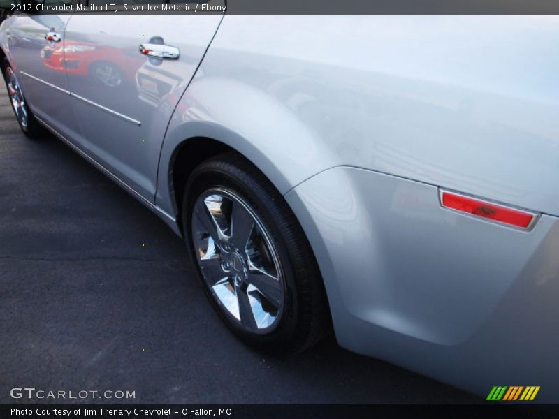 Silver Ice Metallic / Ebony 2012 Chevrolet Malibu LT