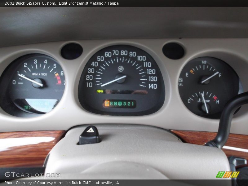 Light Bronzemist Metallic / Taupe 2002 Buick LeSabre Custom