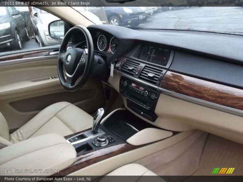 Jet Black / Sand Beige 2011 BMW X6 xDrive35i